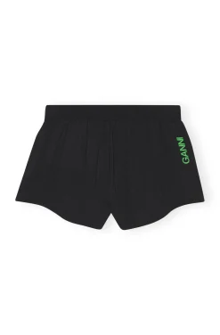 Sale GANNI Active-Netz-Shorts Black