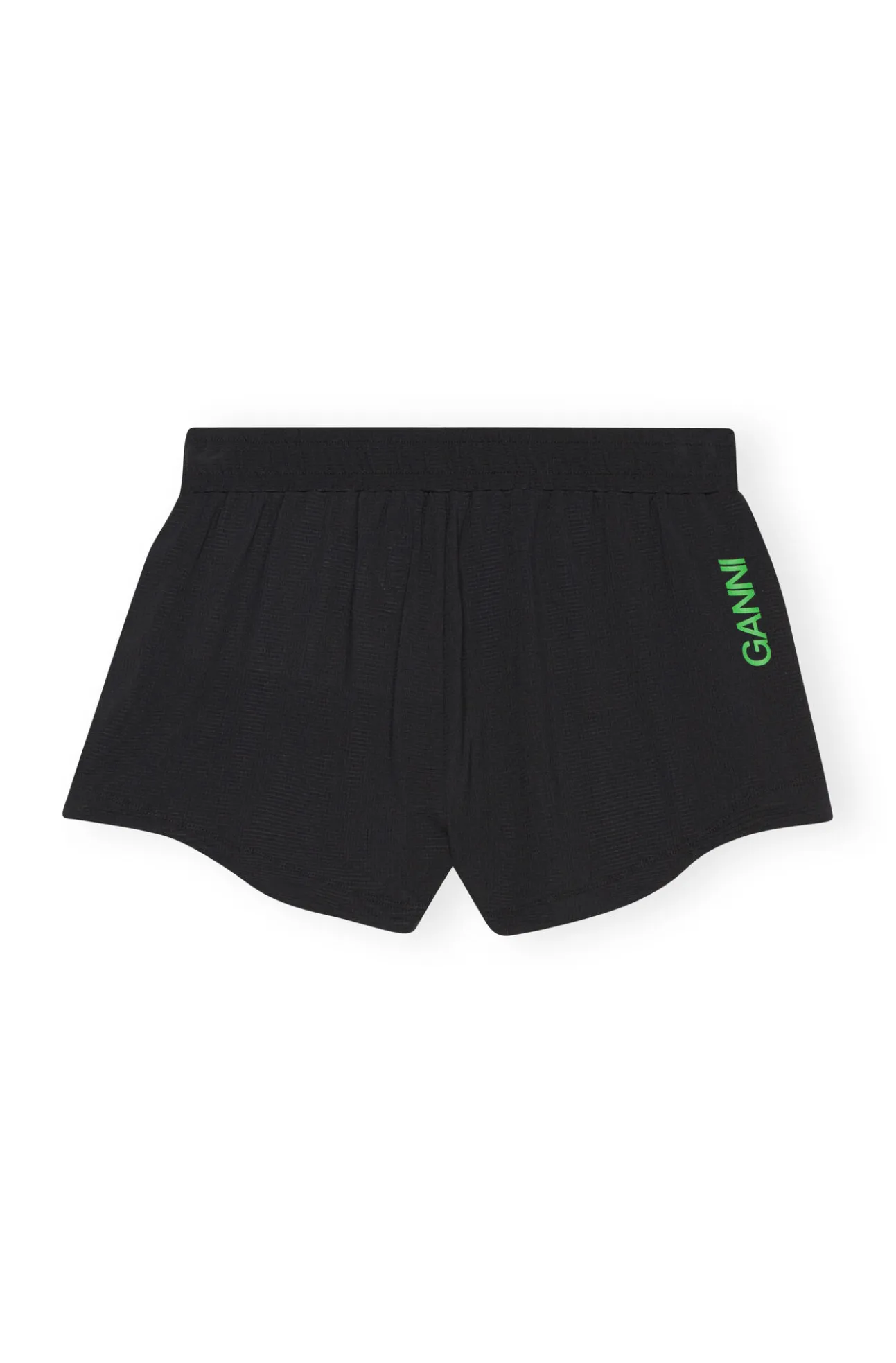 Sale GANNI Active-Netz-Shorts Black