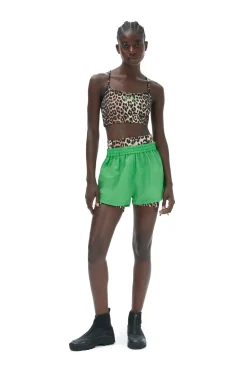 Fashion GANNI Active-Tragertop Leopard