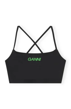 Online GANNI Active-Tragertop Black