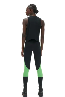 Discount GANNI Aktive-Netz-Top Black