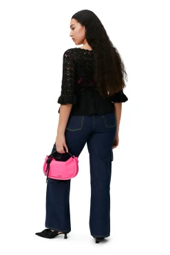 Sale GANNI Angi-Jeans Aus Gewaschenem Denim Rinse