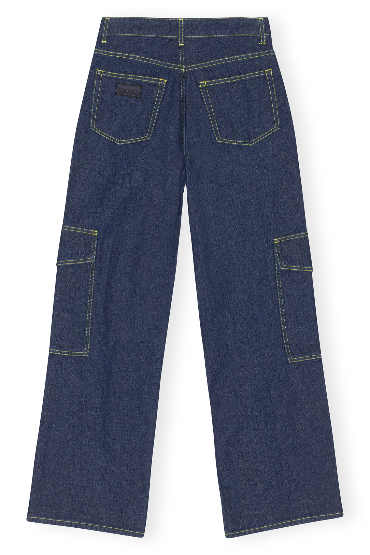 Sale GANNI Angi-Jeans Aus Gewaschenem Denim Rinse