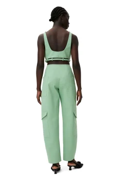 Flash Sale GANNI Anzugoberteil Aus Baumwolle Peapod