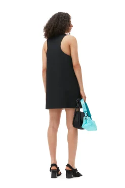 Cheap GANNI Anzugweste Aus Cotton Black