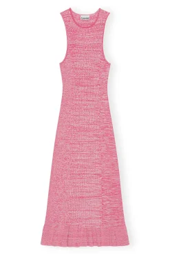 Best Sale GANNI Armelloses Melange-Kleid Love Potion
