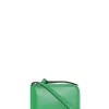 Best GANNI Banner-Halsketten-Geldborse Kelly Green