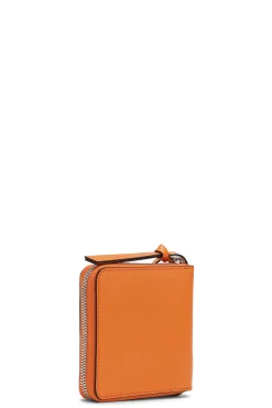 Hot GANNI Banner-Halsketten-Geldborse Vibrant Orange