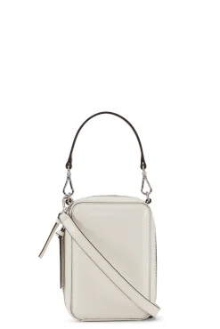Fashion GANNI Banner-Kameratasche Egret