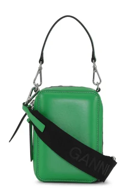 Flash Sale GANNI Banner-Kameratasche Kelly Green