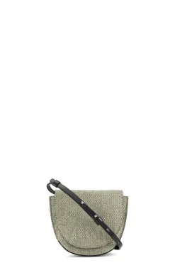 Clearance GANNI Banner-Nano-Satteltasche Gold