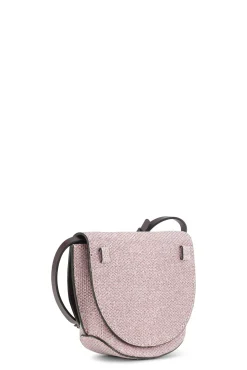 Fashion GANNI Banner-Nano-Satteltasche Light Lilac