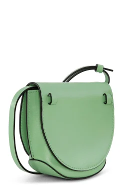 Outlet GANNI Banner-Nano-Satteltasche Peapod