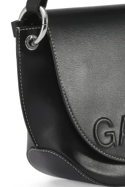 Online GANNI Banner-Satteltasche Black