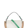 Cheap GANNI Banner-Satteltasche Mit Colorblock Egret