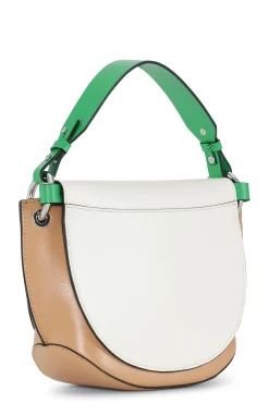 Cheap GANNI Banner-Satteltasche Mit Colorblock Egret