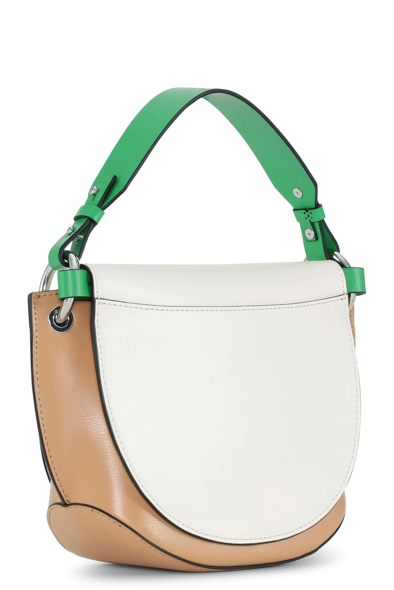 Cheap GANNI Banner-Satteltasche Mit Colorblock Egret