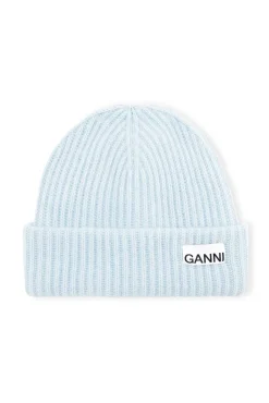Hot GANNI Beanie Aus Recycelter Wolle Heather