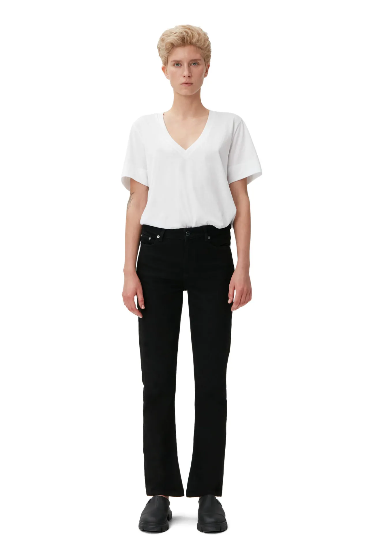 Flash Sale GANNI Beksi Jeans Black/Black