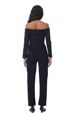 Flash Sale GANNI Beksi Jeans Black/Black