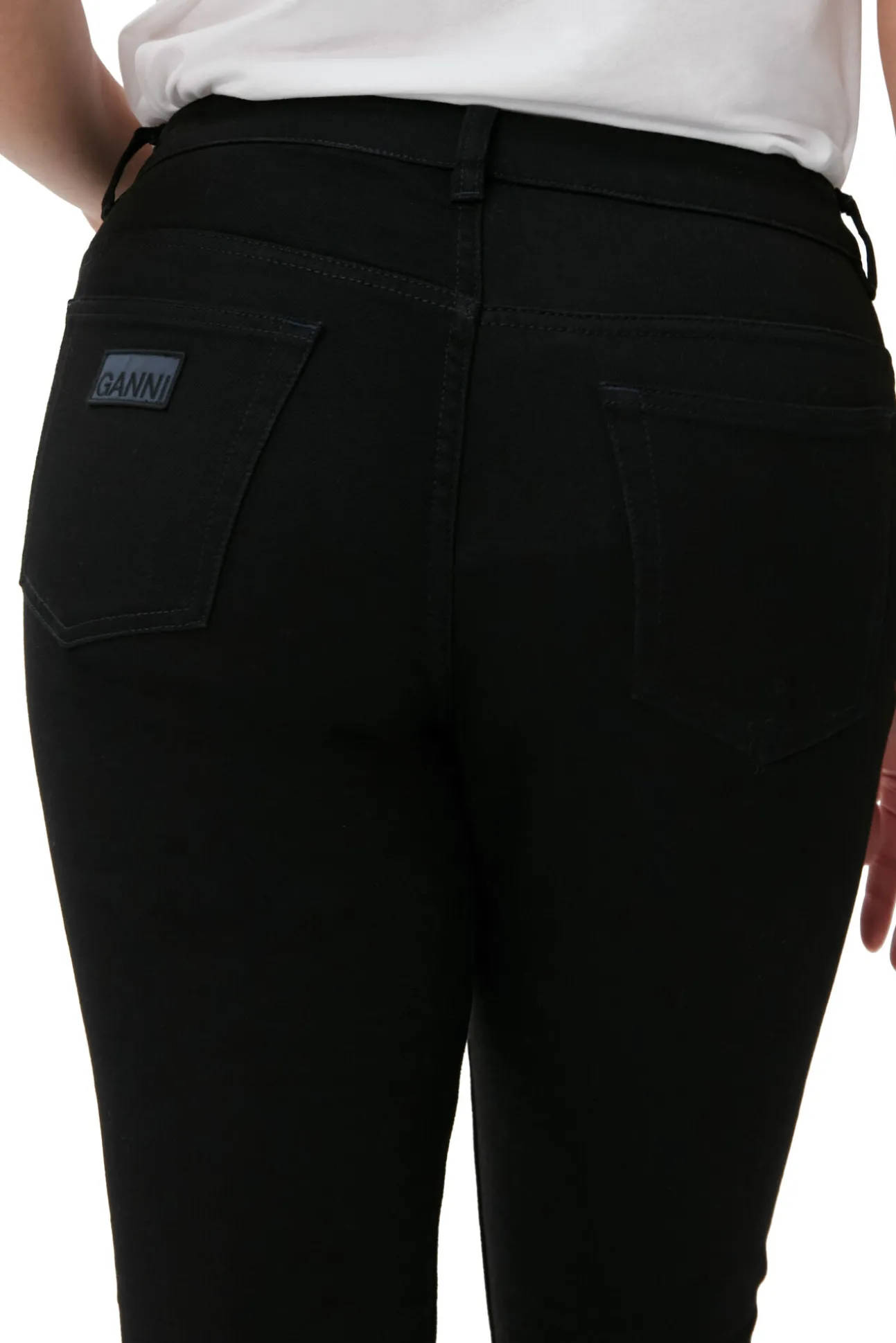 Flash Sale GANNI Beksi Jeans Black/Black