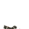 Flash Sale GANNI Bestickte Westernsandalen Black/Yellow