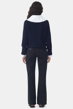 Outlet GANNI Betzy Jeans Washed Black/Black