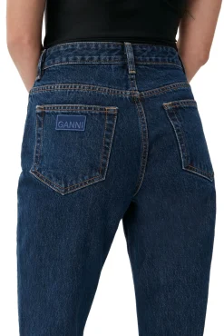 Store GANNI Betzy Jeans Dark Blue Stone