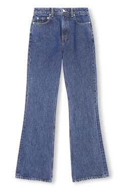 Store GANNI Betzy Jeans Dark Blue Stone