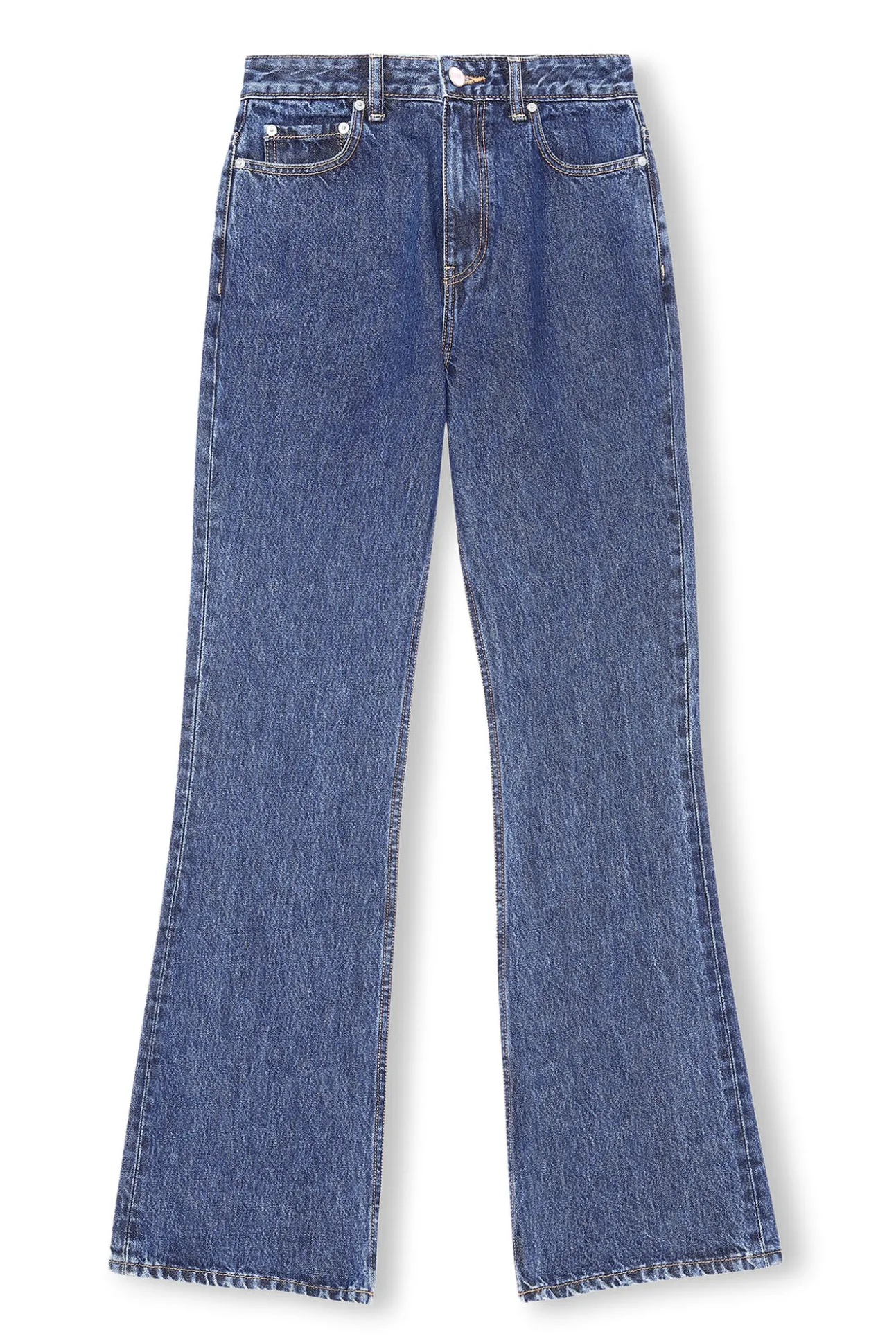 Store GANNI Betzy Jeans Dark Blue Stone