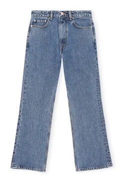 Cheap GANNI Betzy Jeans Mid Blue Stone