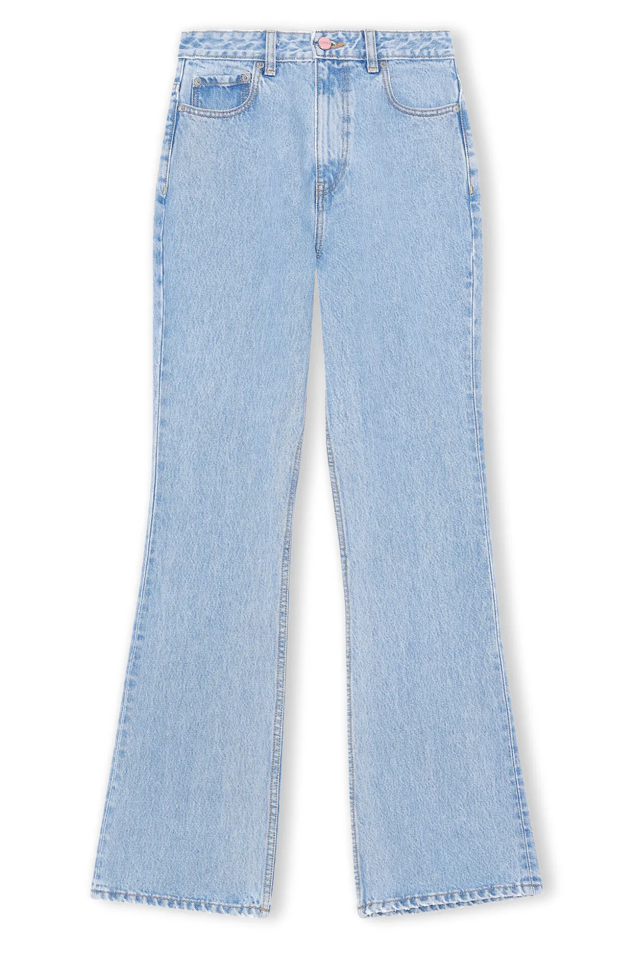 Fashion GANNI Betzy Jeans Light Blue Stone