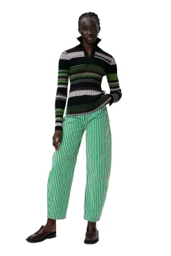 Cheap GANNI Bluse Mit Knopfen Multicolour