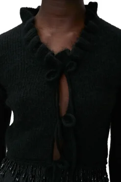 Flash Sale GANNI Bolero Aus Weicher Wool Black