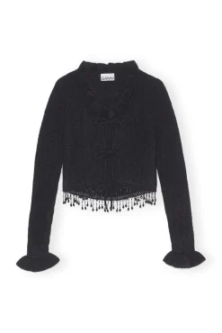 Flash Sale GANNI Bolero Aus Weicher Wool Black