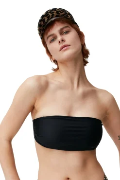 Outlet GANNI Bralette-Bikinioberteil Black