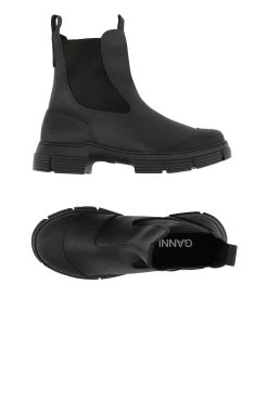 Shop GANNI City Boot Black
