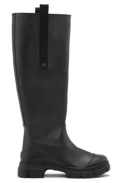 Outlet GANNI Country Boot Black