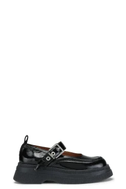 Cheap GANNI Creepers-Mary-Jane Black