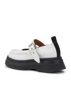 New GANNI Creepers-Mary-Jane Egret