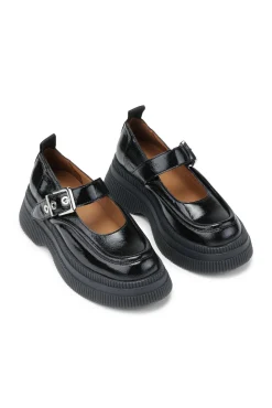 Cheap GANNI Creepers-Mary-Jane Black