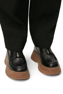 Fashion GANNI Creepers-Wallaby-Stiefel Mit Reisverschluss Black
