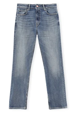 Store GANNI Cutye Jeans Mid Blue Vintage