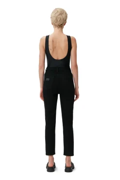 Outlet GANNI Cutye Jeans Black/Black