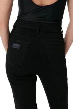 Outlet GANNI Cutye Jeans Black/Black