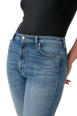 Store GANNI Cutye Jeans Mid Blue Vintage
