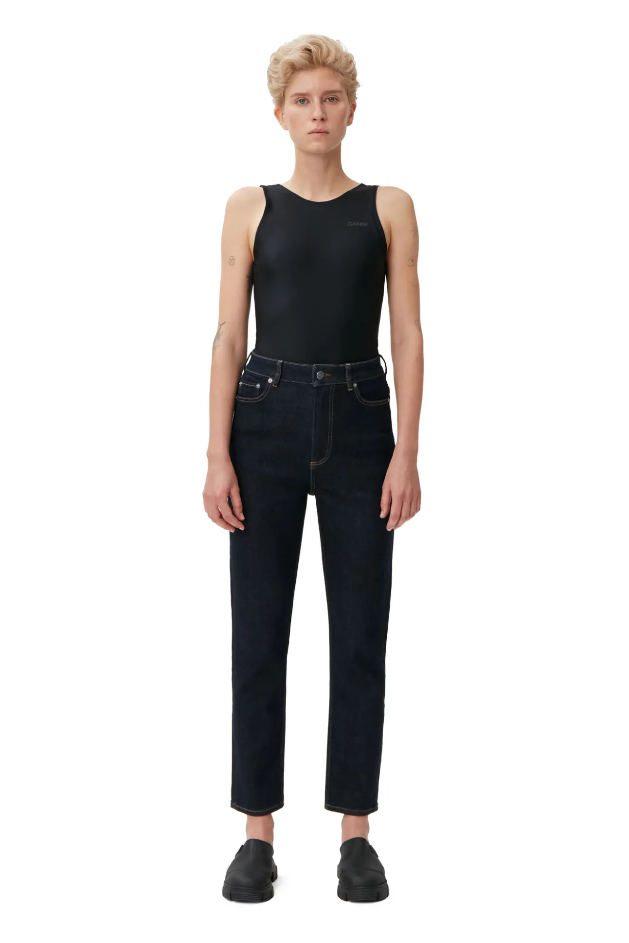 Best Sale GANNI Cutye Jeans Indigo