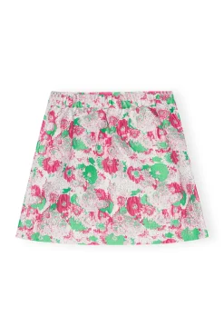 Best GANNI 3D-Jacquard-Minirock Sugar Plum