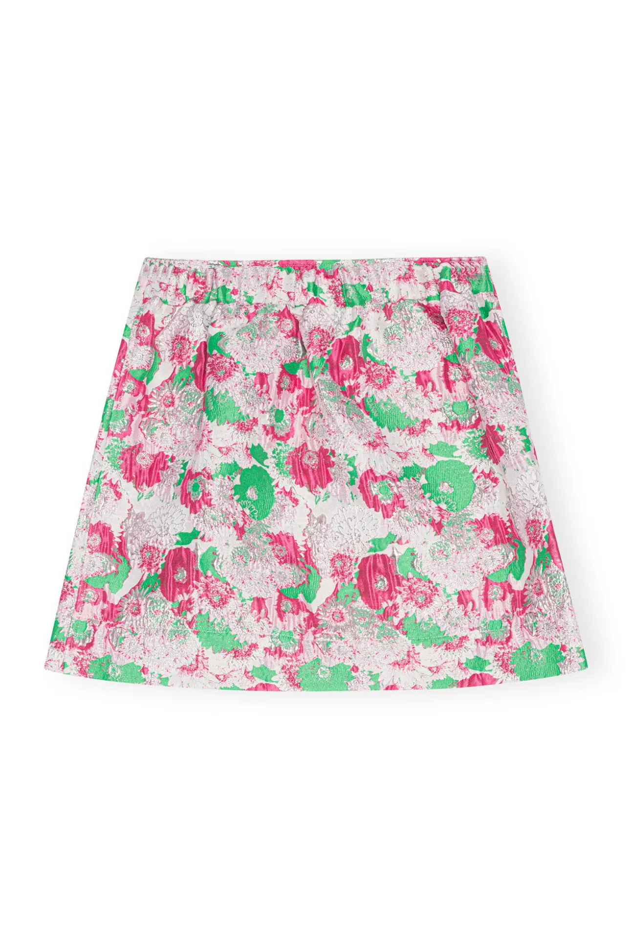 Best GANNI 3D-Jacquard-Minirock Sugar Plum