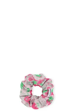 Sale GANNI 3D-Jacquard-Scrunchie Sugar Plum